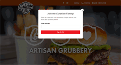 Desktop Screenshot of curbsideburgers.com